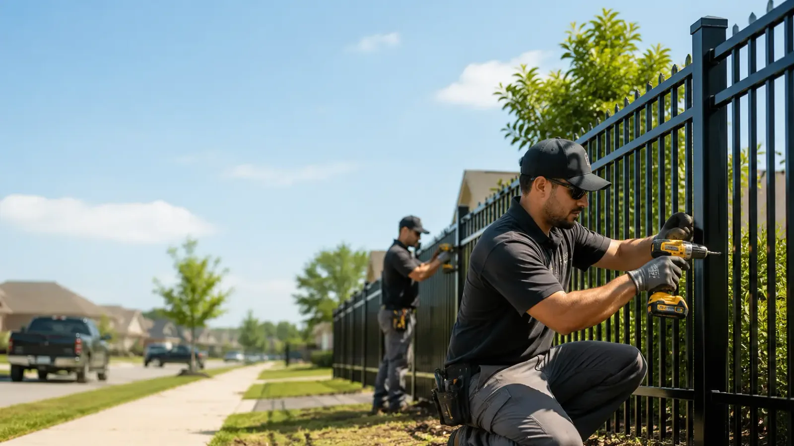 Metal Fence Installation in Big Bay, MI